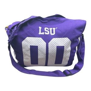 Louisiana State University LSU Tigers Jersey Satchel Bag - Pre-Owned